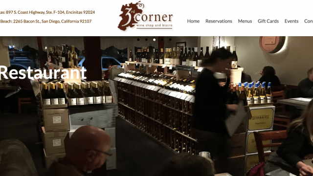 The 3rd Corner Wine Shop & Bistro Happy Hour